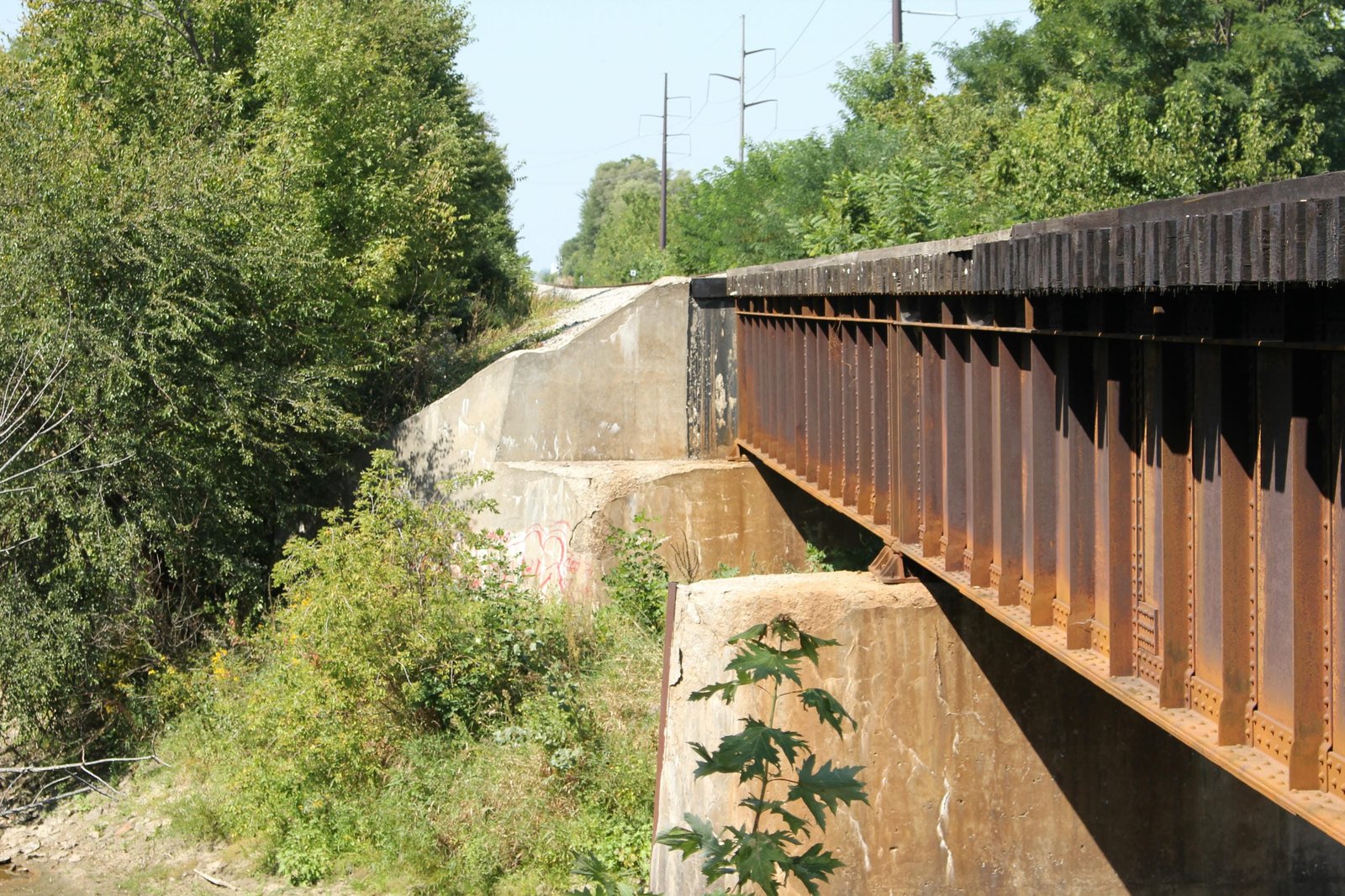 West abutment